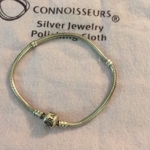 authentic PANDORA bracelet 76 cm GUC